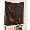 Garden Theme / Bohemian Theme Wall Decor Polyester Tie Dye Wall Art,  25251 cm Decoration