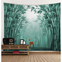 Garden Theme / Floral Theme Wall Decor 100% Polyester Modern Wall Art,  Wall Tapestries Decoration
