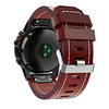 Garmin Smart watch Leather Strap for Fenix 6x / 5X / 3 / 3HR /5x Plus / 6XPro / D2/ MK1 Garmin Sport Business Band High-end Leather Loop Genuine Leather Band QuickFit Wrist Straps 26mm miniinthebox