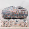 Gauze Thickened Long Sleeve Bathrobe, Indian Totem Pattern Cotton Absorbs Water and Keeps Warm Bathrobe miniinthebox