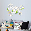 Gear Wall Stickers Mirror Wall Stickers Decorative Wall Stickers,  Acrylic Home Decoration Wall Decal Wall Decoration 1pc