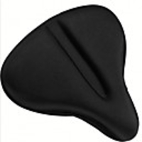 gel bike seat cover exercise bike seat cushion cover pad- extra soft gel bicycle seat for woman and man- bike saddle cushion with wateramp;amp;dust resistant cover amp;amp; 40;blackamp;amp; 41;