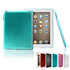 Geniune ROCK Nakedshell Protective Back Case w/ Screen Guard for iPad 2 Smart Cover