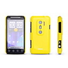 Geniune ROCK Protective PC Back Case w/ Screen Guard Cleaning Cloth for HTC EVO 3D/G17