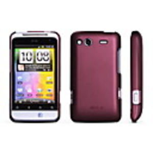 Geniune ROCK Protective PC Back Case w/ Screen Guard Cleaning Cloth for HTC G15/C510E/Salsa