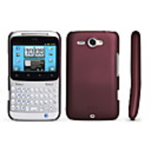 Geniune ROCK Protective PC Back Case w/ Screen Guard Cleaning Cloth for HTC G16/A810E/Chacha