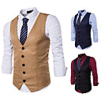 Gentleman Kingsman Vintage Masquerade Vest Waistcoat Men
