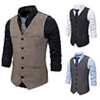 Gentleman Kingsman Vintage Masquerade Vest Waistcoat Men