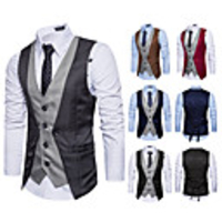 Gentleman Kingsman Vintage Masquerade Vest Waistcoat Men