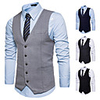 Gentleman Kingsman Vintage Masquerade Vest Waistcoat Men