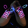 Genuine Anti-water LED Flashing Shoelace(Blue Pink)