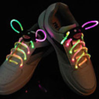 Genuine Anti-water LED Flashing Shoelace(Colorful)