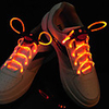 Genuine Anti-water LED Flashing Shoelace(Red Orange)
