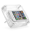 Genuine iPega 10dB Stereo Acoustic Amplifier with Case Cover for iPhone 4/4S (Transparent)