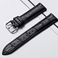Genuine Leather / Leather / Calf Hair Watch Band Black / Brown Other / 20cm / 7.9 Inches 1cm / 0.39 Inches / 1.2cm / 0.47 Inches