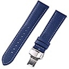 Genuine Leather / Leather / Calf Hair Watch Band Blue 17cm / 6.69 Inches / 18cm / 7 Inches / 19cm / 7.48 Inches 1cm / 0.39 Inches / 1.2cm / 0.47 Inches / 1.3cm / 0.5 Inches