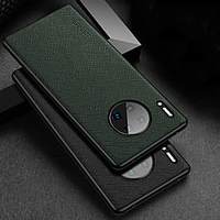 Genuine Leather Case For Huawei P40 P40 Pro Mate 30 Pro Nova 7 Shockproof Back Cover Solid Colored Genuine Leather miniinthebox