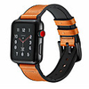 Genuine Leather Loop Watch Strap For Apple Watch Band 44mm/40mm/42mm/38mm For IWatch Band Sports Buckle Apple Watch Series 6 SE 5 4 3 2 1