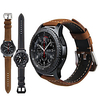 Genuine Leather Retro Wristband Wrist Strap Watch band For Samsung Galaxy Watch 46mm / Gear S3 Classic / Frontier Smart Watch