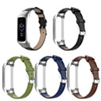 Genuine Leather Watch Strap Band Fashion Watchband for Samsung Galaxy fit e SM-R375 Smartwatch Bracelet Bands