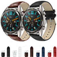 Genuine Leather Wristband Wrist Strap Watch Band for Huawei Watch GT / Watch 2 Pro / Honor Magic Smart Watch Bracelet Accessories