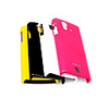 Genuine ROCK Protective PC Back Case w/ Screen Guard Cleaning Cloth for Sony Ericsson Xperia Ray ST18i