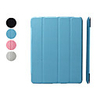Genuine ROCK Ultra-Thin Auto Wake-up/Sleep Protective PU Leather Case w/ Stand for iPad 2