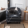 Geometric Club Chair Slipcover Stretch Armchair CoverSofa Cover Furniture Protector for Living Room Arm Chair Cover Couch Covers