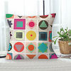 Geometric Double Side Cushion Cover 1PC Soft Decorative Square Throw Pillow Cover Cushion Case Pillowcase for Sofa Bedroom Livingroom Outdoor Superior Quality Machine Washable Outdoor Cushion for Sofa Couch Bed Chair miniinthebox