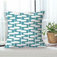 Geometric Double Side Cushion Cover 1PC Soft Decorative Square Throw Pillow Cover Cushion Case Pillowcase for Sofa Bedroom Livingroom Outdoor Superior Quality Machine Washable Outdoor Cushion for Sofa Couch Bed Chair miniinthebox