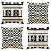 Geometric Double Side Cushion Cover 4PC Soft Decorative Square Throw Pillow Cover Cushion Case Pillowcase for Bedroom Livingroom Superior Quality Machine Washable Indoor Cushion for Sofa Couch Bed Chair miniinthebox