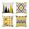 Geometric Double Side Cushion Cover 4PC Soft Decorative Square Throw Pillow Cover Cushion Case Pillowcase for Bedroom Livingroom Superior Quality Machine Washable Indoor Cushion for Sofa Couch Bed Chair miniinthebox