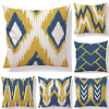 Geometric Double Side Cushion Cover 6PC Soft Decorative Square Throw Pillow Cover Cushion Case Pillowcase for Bedroom Livingroom Superior Quality Machine Washable Indoor Cushion for Sofa Couch Bed Chair miniinthebox