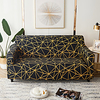 Geometric Grid Stripes Print Dustproof All-powerful Slipcovers Stretch Sofa Cover Super Soft Fabric Couch Cover with One Free Boster Case(Chair/Love Seat/3 Seats/4 Seats) miniinthebox