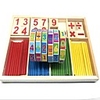 Geometric Pattern Number Wood-Plastic Composite Wooden / Bamboo Child