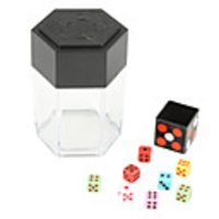 Gimmick Magic Props-Magic Colorful Explosion Dice