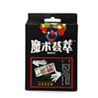 Gimmick Magic Props Magic KitMagic Assemble White Paper Become Banknote