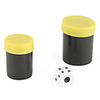 Gimmick Magic Props-Thousand Mile Eye See Dice Through Black Case