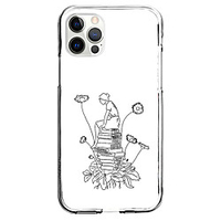 Girl Sitting On Pile Of Books Case For Apple IPhone 12 11 SE2020 Unique Design Protective Case Shockproof Cover TPU Clear Case For IPhone 12 Pro Max XR XS Max IPhone 8 7 miniinthebox