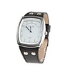 Girl Women Watch Black Watchband White Dial Plate A056