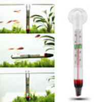 Glass Meter Aquarium Fish Tank Water Temperature Thermometer With Suction Cup Digital Household