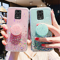 Glitter Bling Case For Xiaomi Redmi Note 9 / 9s / 9Pro / 9Pro Max / 8T / 8Pro / 8Pro / 7 / 7S / 7Pro / 6A / K30 Pro / K20 Case For Xiaomi Mi 10 / 10Pro / CC9Pro / F1 / 9se / 8Lite Stand Holder Cover miniinthebox
