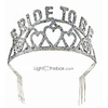 glitter tiara (bride to be)