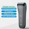 Global Version Smate Electric Shaver Razor Men Razor Type-C USB Rechargeable Fast Charge Dry Wet Use Body Washable