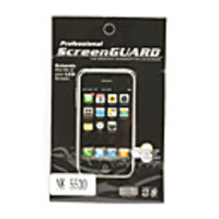 Glossy Mirror Screen Protector with Cleaning Cloth for Nokia 5530
