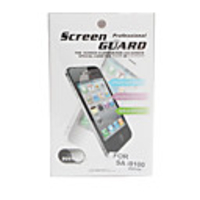 Glossy Mirror Screen Protector With Cleaning Cloth for Samsung i9100
