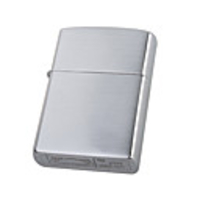 Glossy Oil Lighter with Protective Steel Case