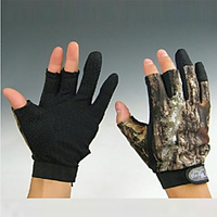 Gloves Fishing Gloves Fingerless Gloves Bait Casting Windproof Anti-Slip Wearproof Cloth Nylon Spring Summer Fall Unisex miniinthebox