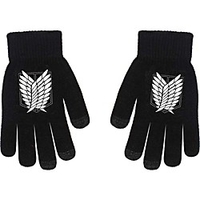 Gloves Inspired by Attack on Titan Wings of Freedom Anime Cosplay Accessories Gloves Cotton Men