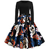 Goddess Floral Style Vintage Inspired Vacation Dress Dress Women